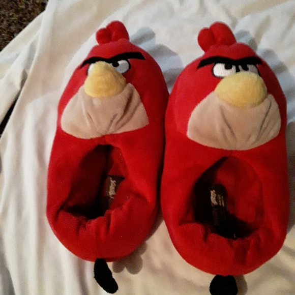 angry birds slippers